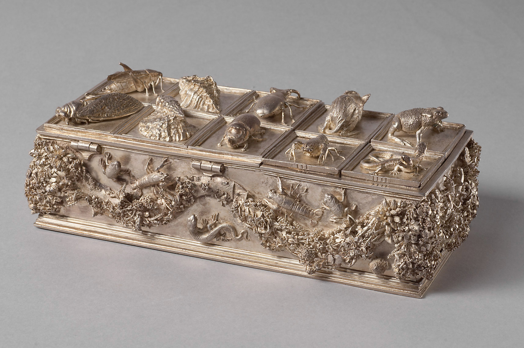 【最安値挑戦】 Wenzel Jamnitzer (c.1508-1585), Silver writing box | cabinet 食器